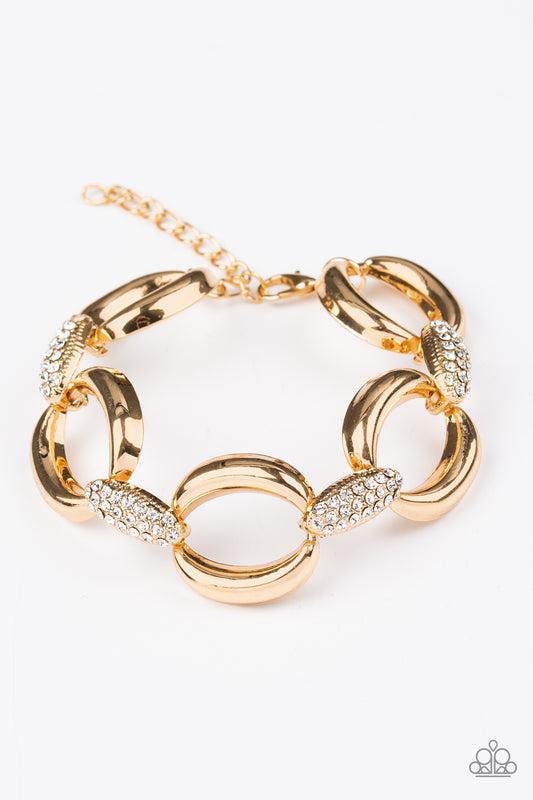 Don't Forget Who's Boss! Gold-Bracelet