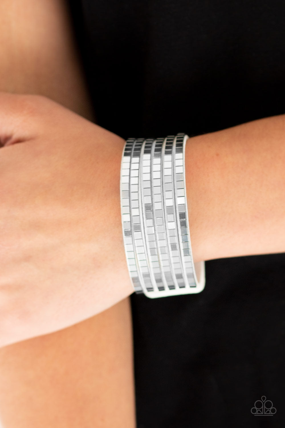 Disco Dazzle White-Bracelet