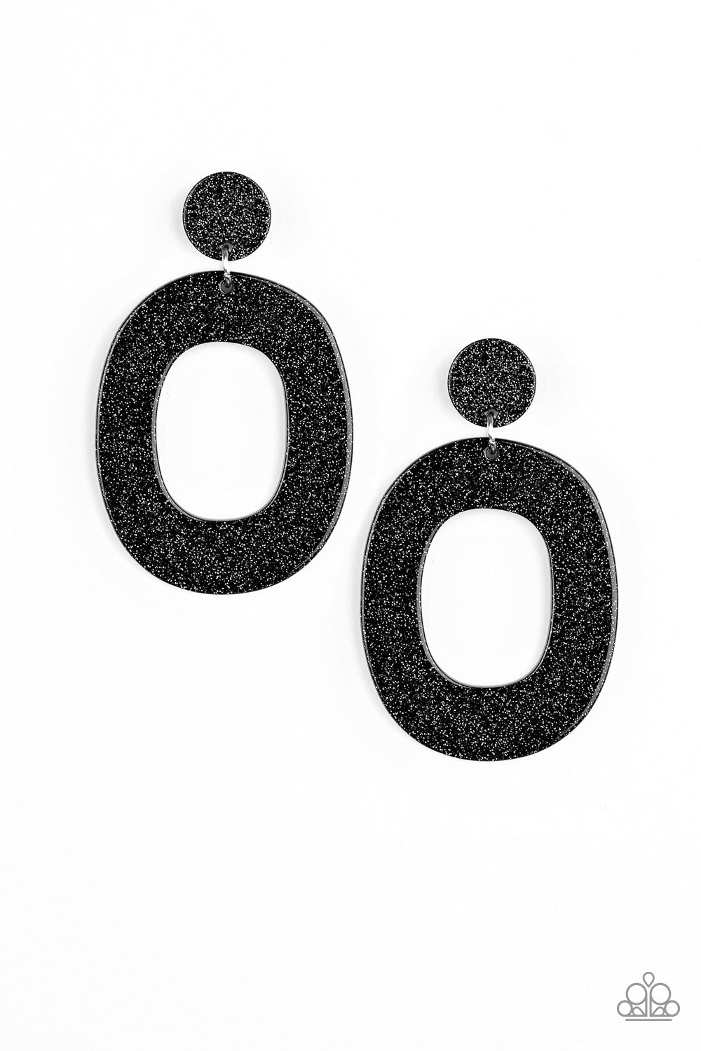Miami Boulevard Black-Earrings
