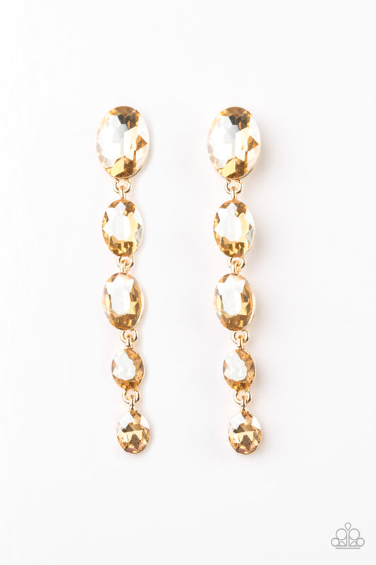 Red Carpet Radiance Gold-Earrings