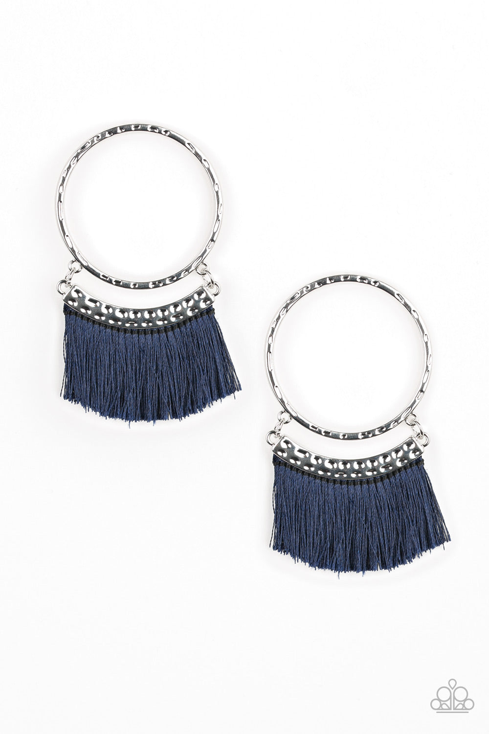 This Is Sparta Blue-Earrings
