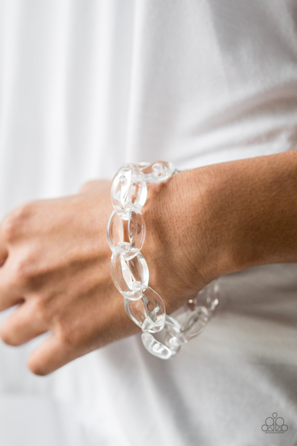 Ice Ice Baby White-Bracelet