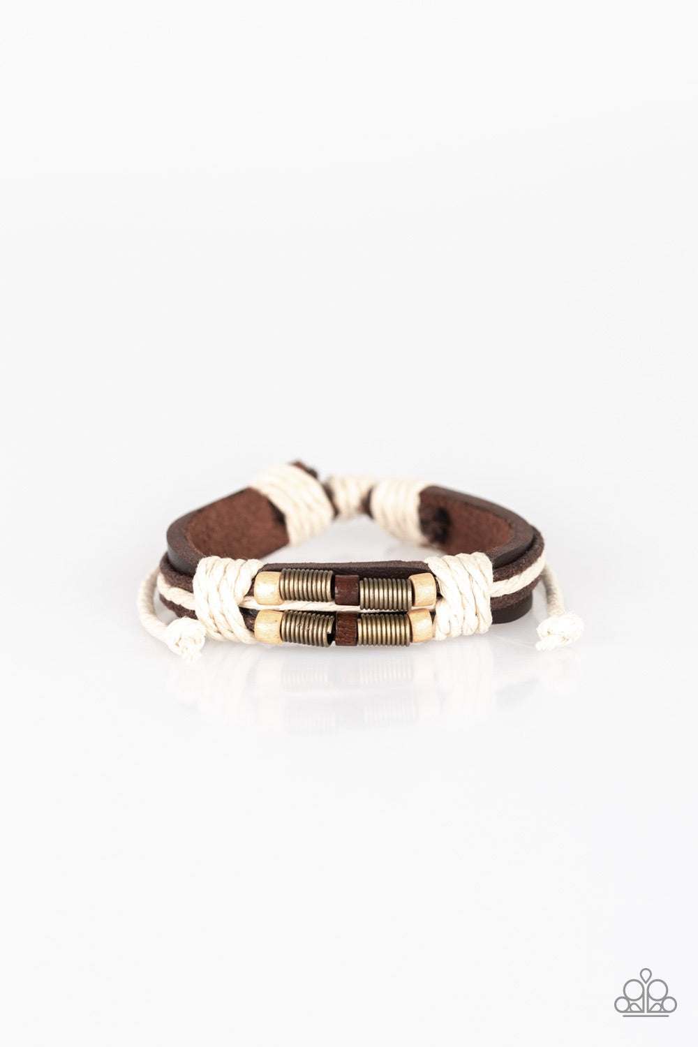 Wonderfully Woodsy Brown-Urban Bracelet