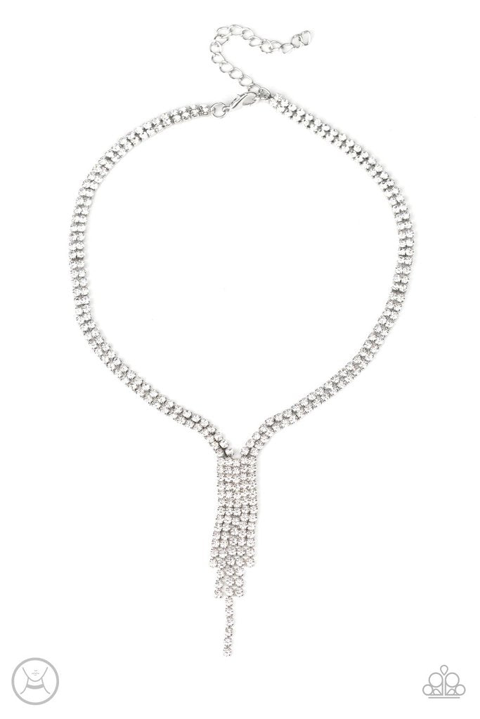 Double The Diva Silver-Choker