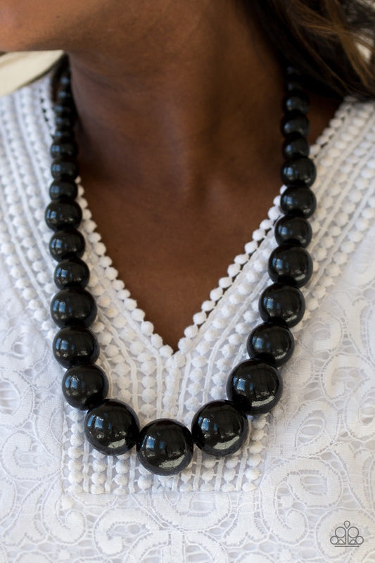 Effortlessly Everglades Black-Necklace