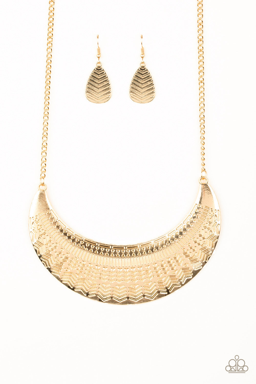 Large As Life Gold-Necklace