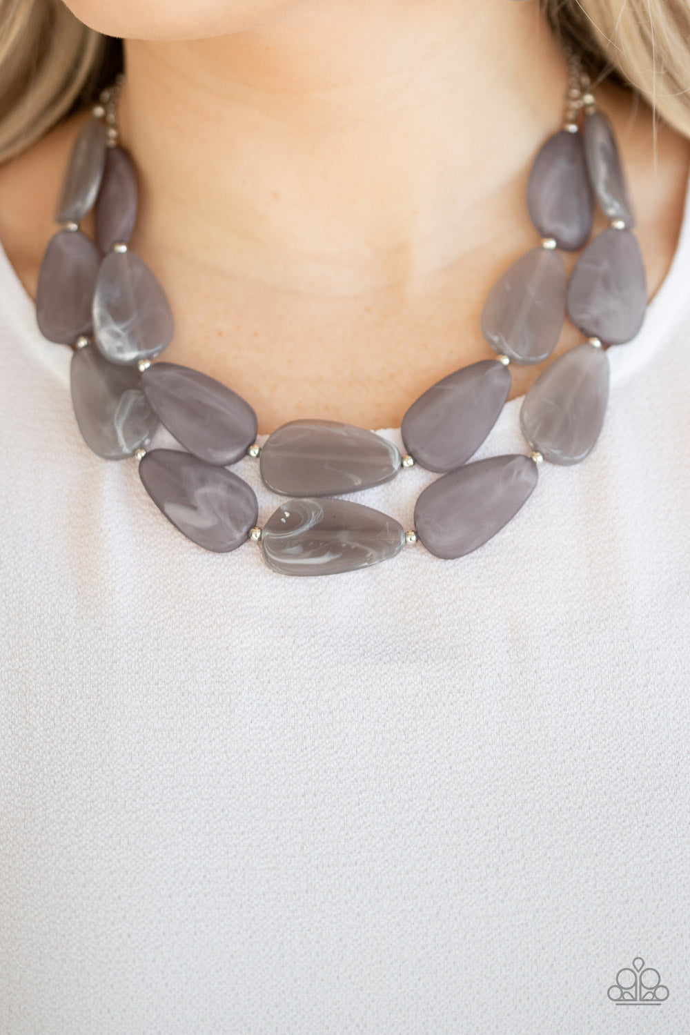 Colorfully Calming Silver-Necklace