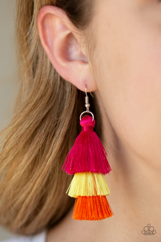 Hold On To Your Tassel Multi-Earrings