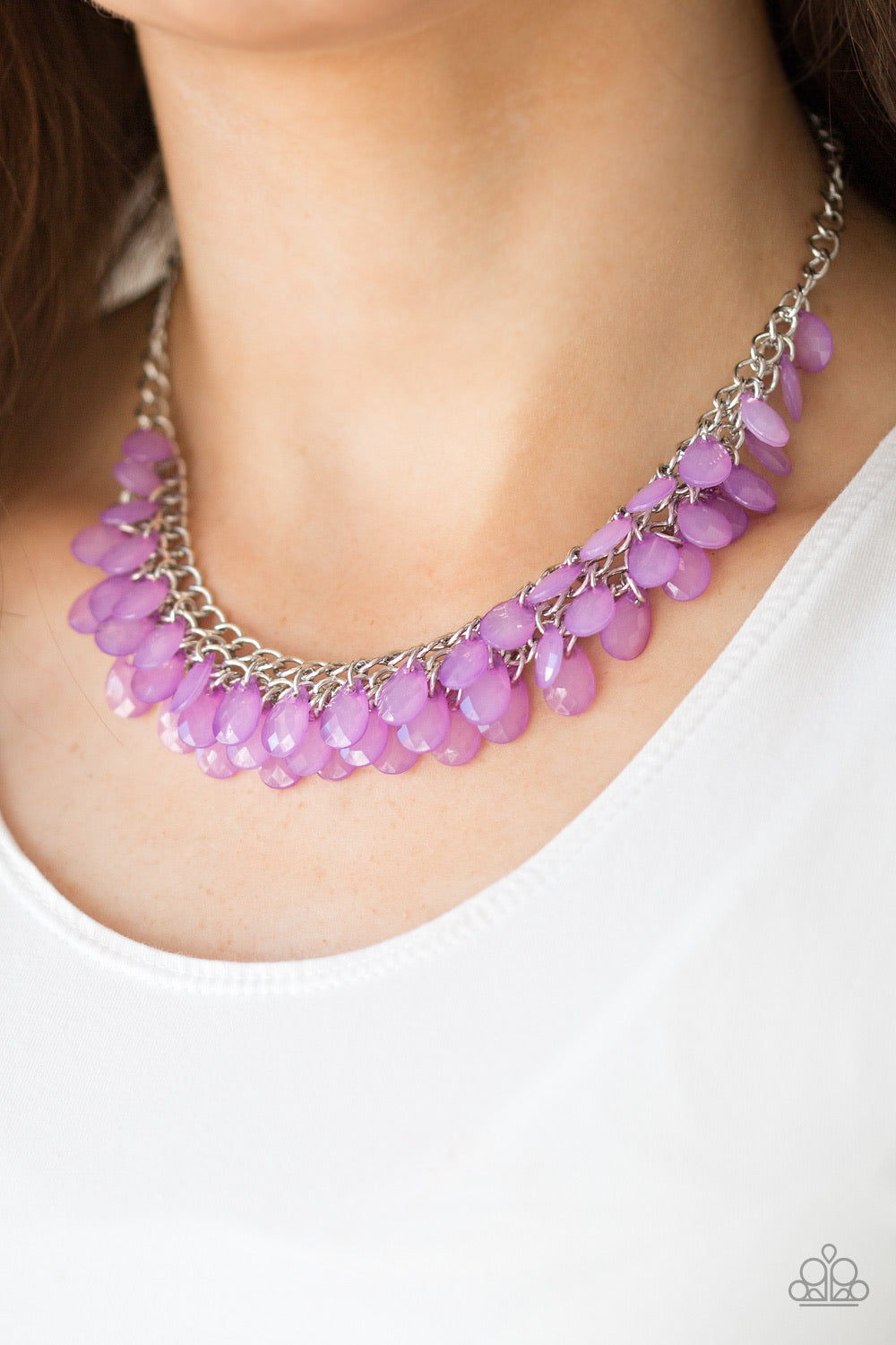 Next In SHINE Purple-Necklace