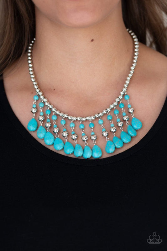 Rural Revival Blue-Necklace