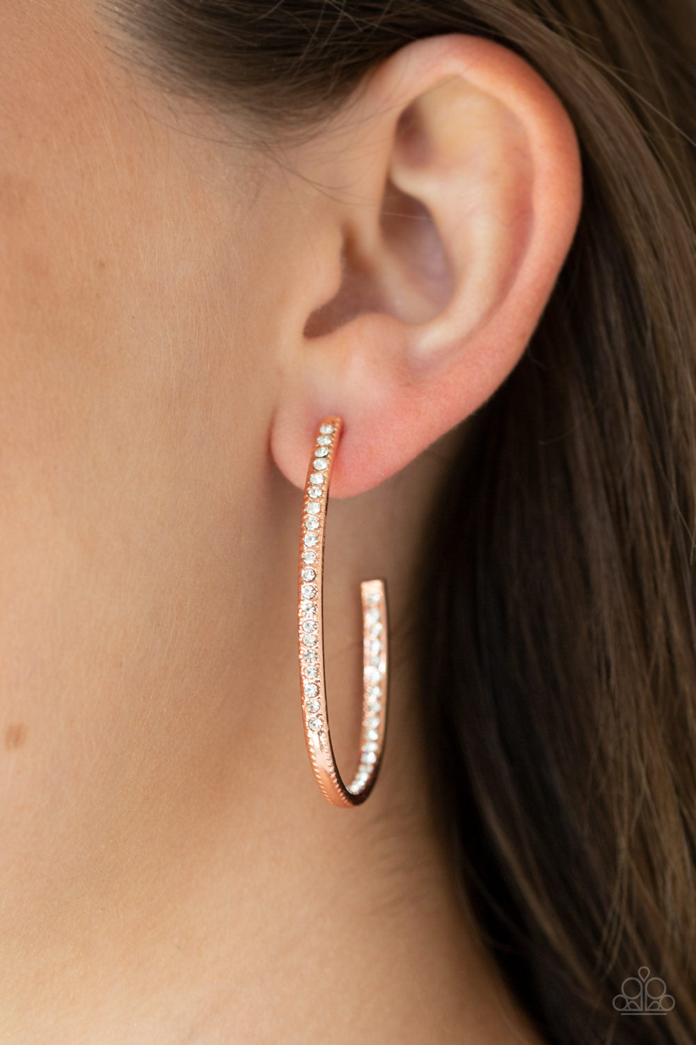 Globetrotting Glitter Copper-Earrings
