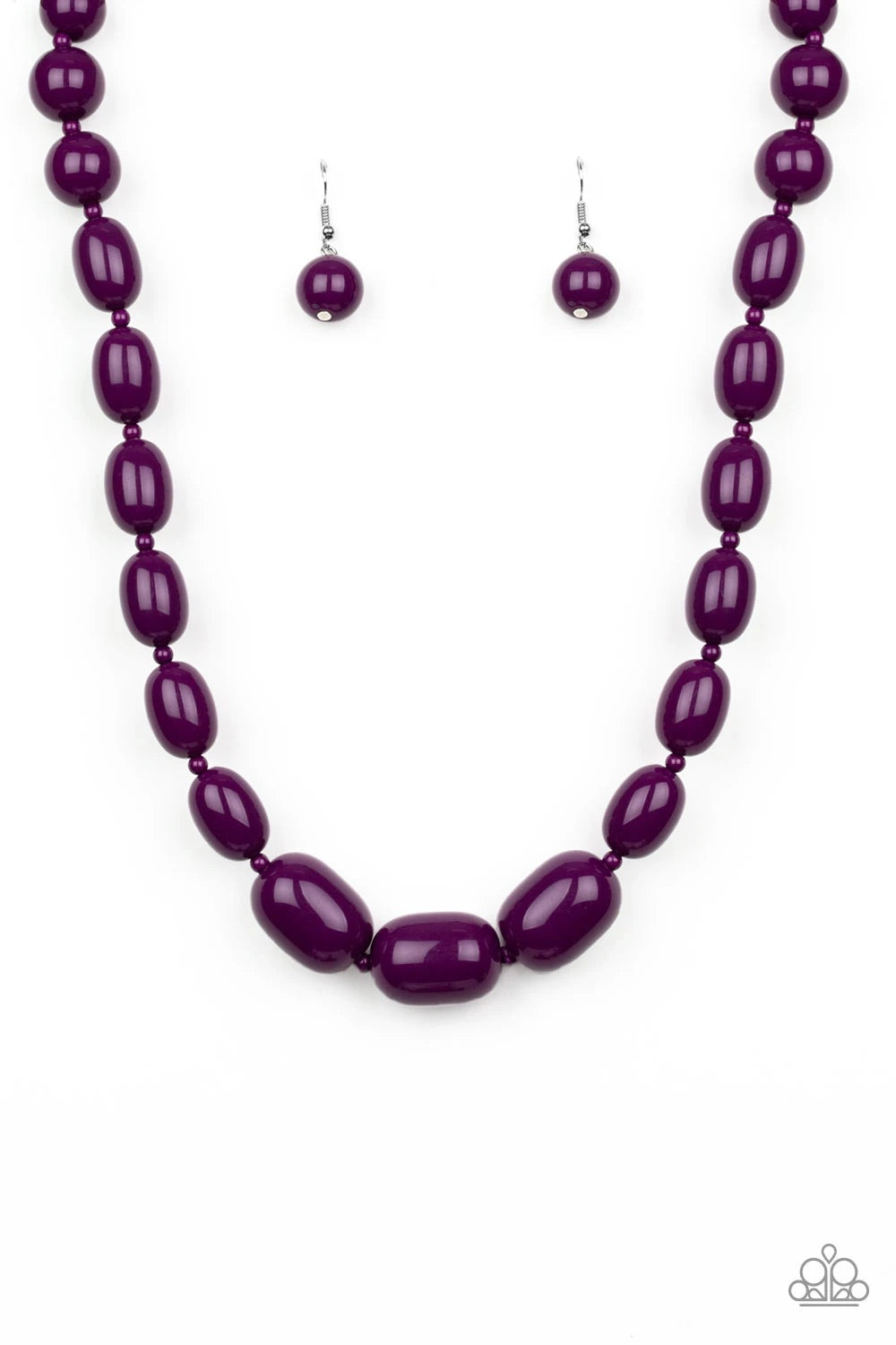 Poppin’ Popularity Purple-Necklace
