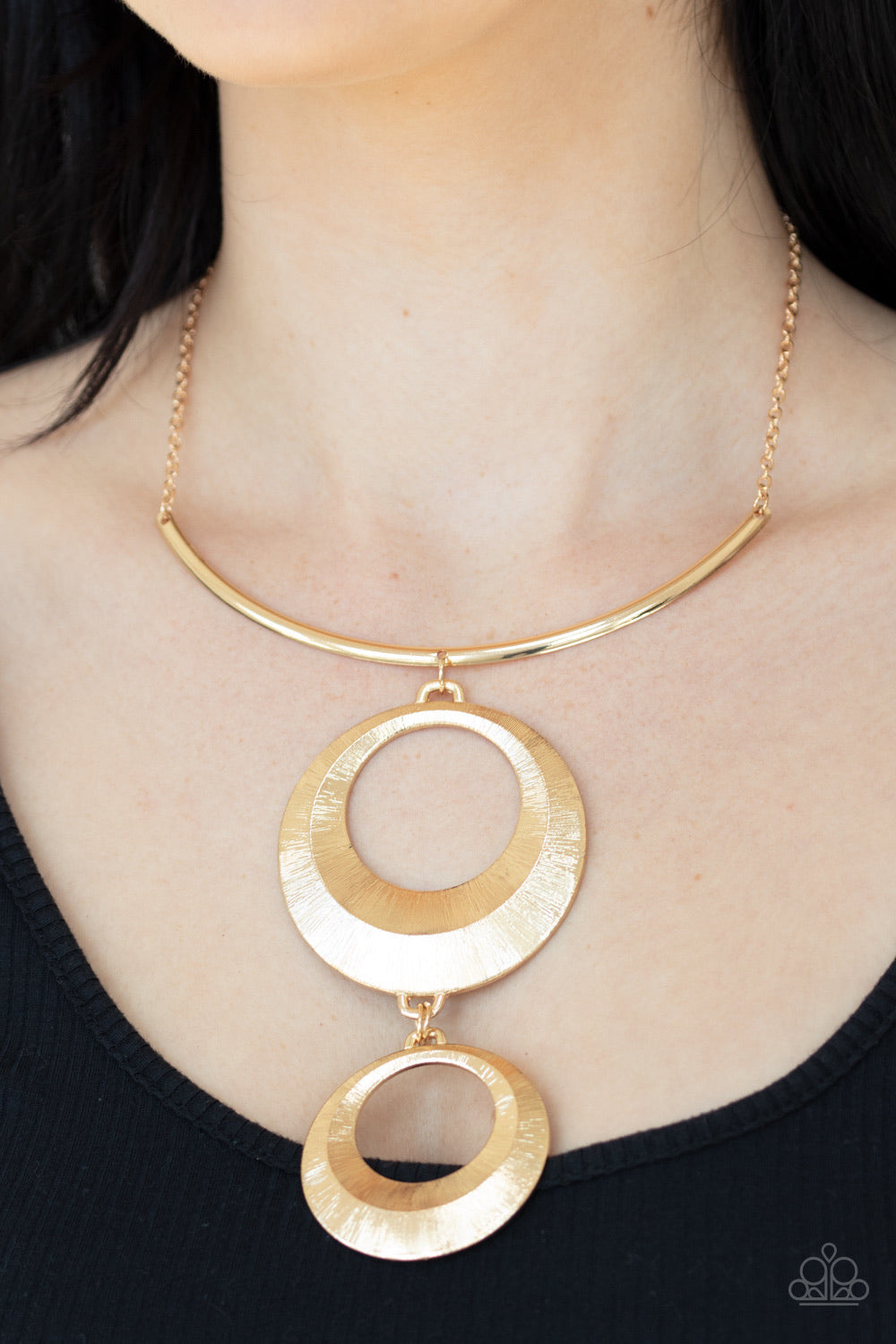 Egyptian Eclipse Gold-Necklace