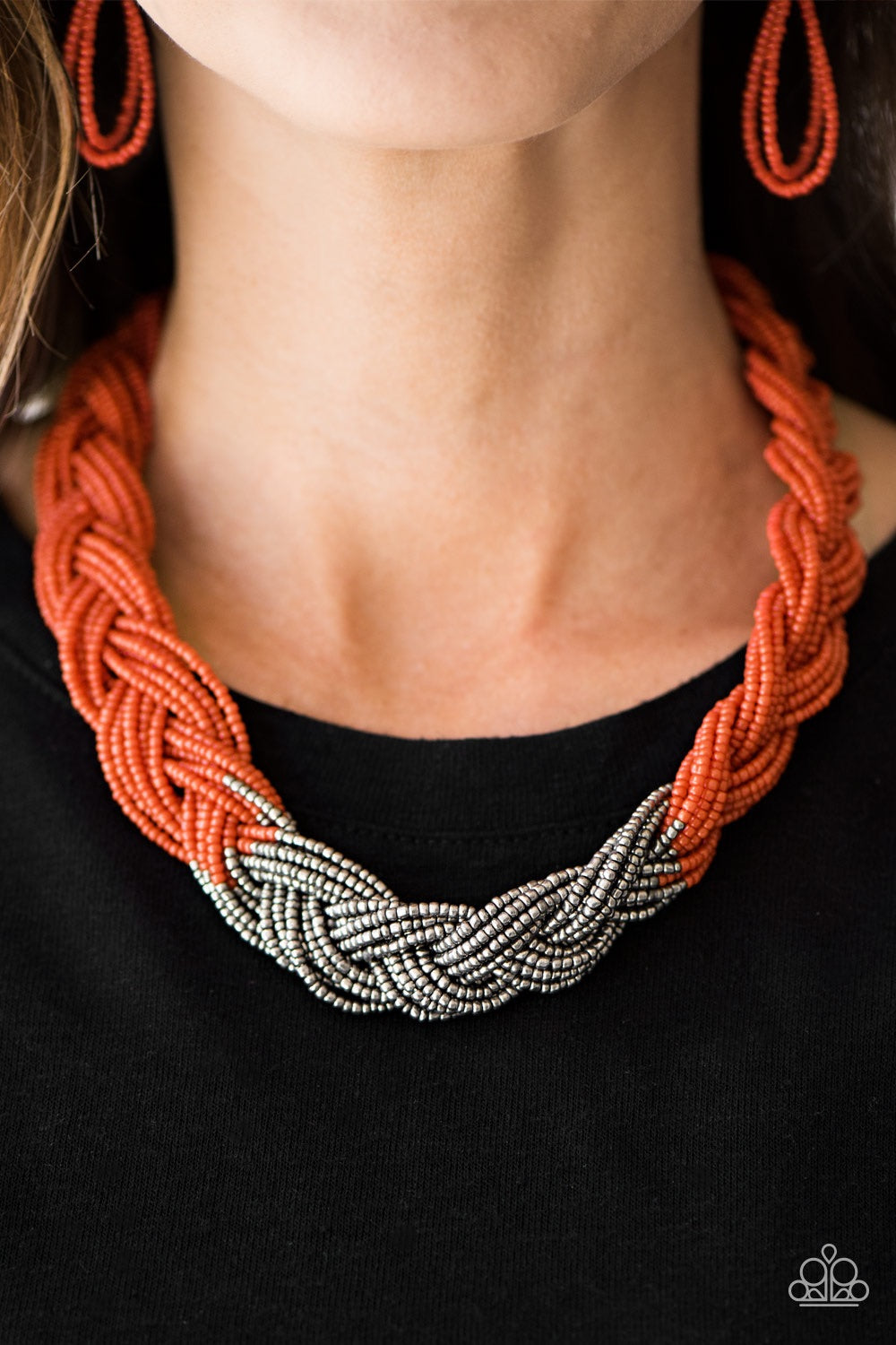 Brazilian Brilliance Orange-Necklace