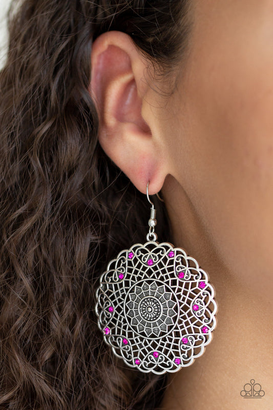 Mandala Mandalay Pink-Earrings