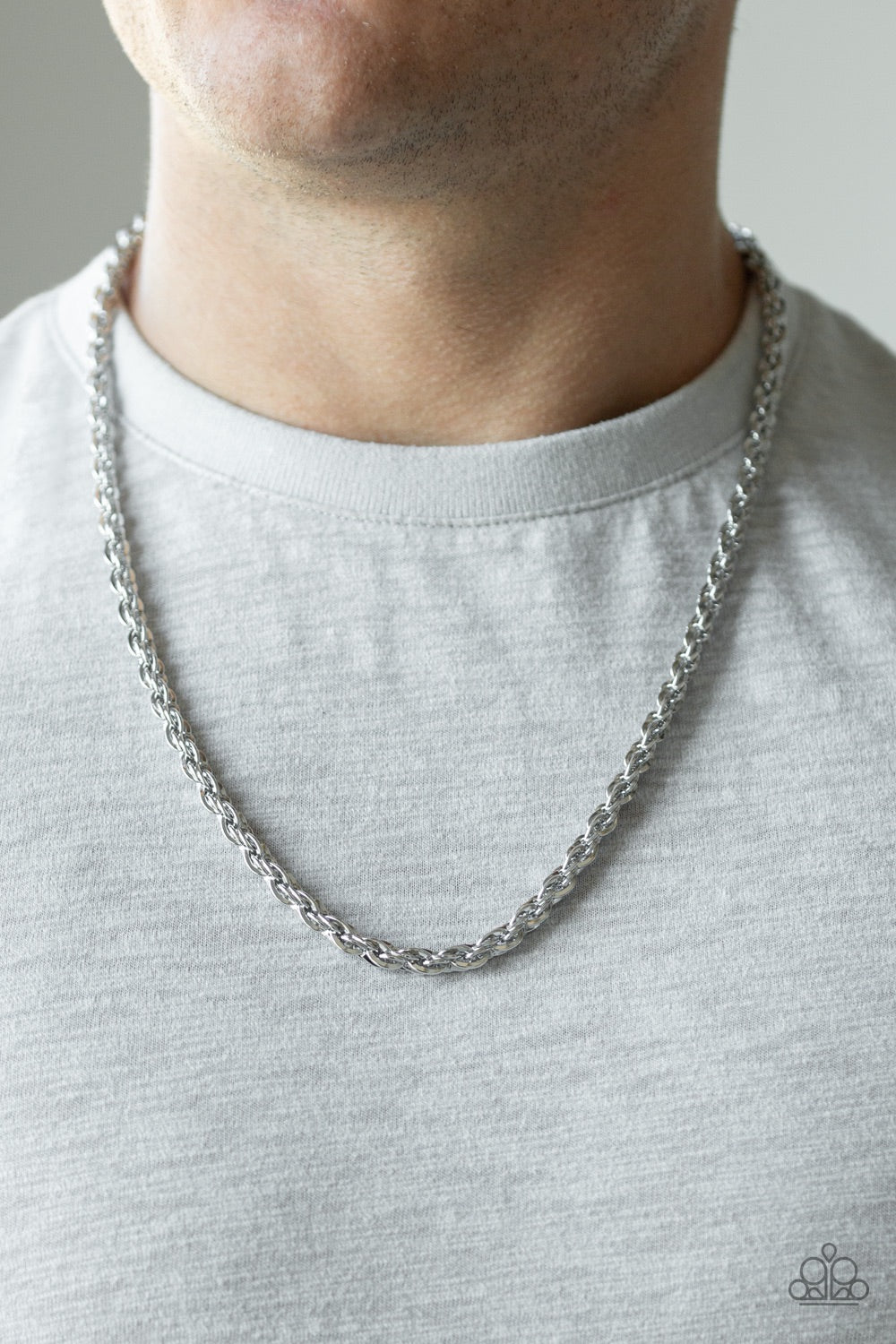 Instant Replay Silver-Necklace