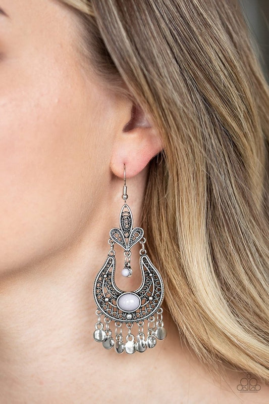 Fiesta Flair Silver-Earrings