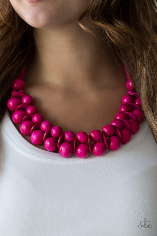 Caribbean Cover Girl Pink-Necklace