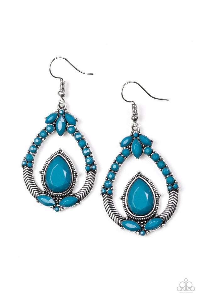 Vogue Voyager Blue-Earrings
