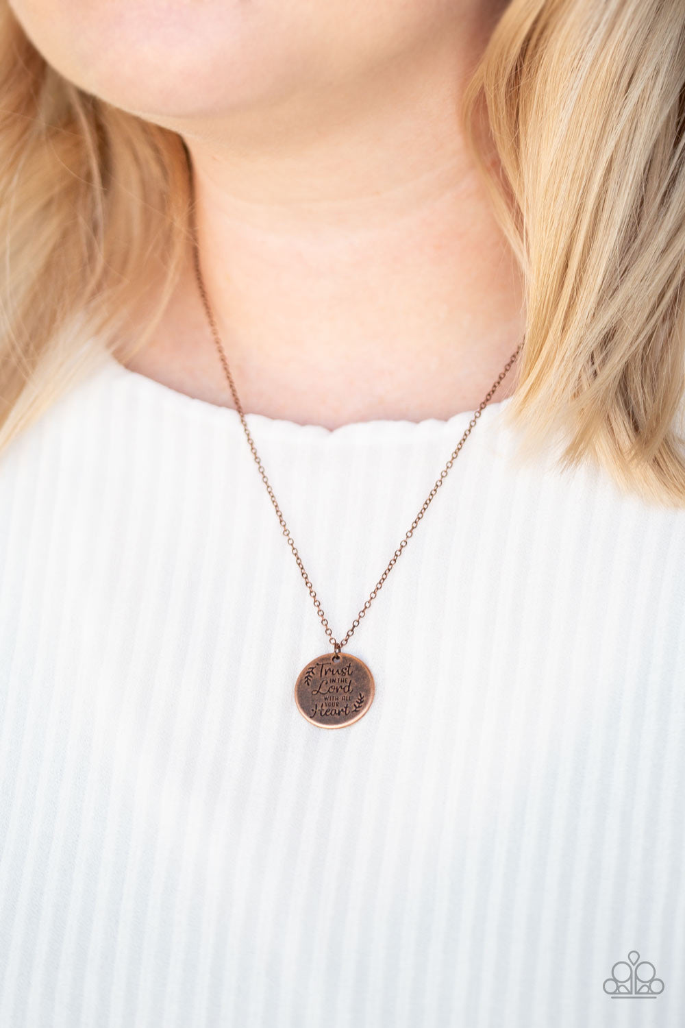 All You Need Is Trust Copper-Necklace
