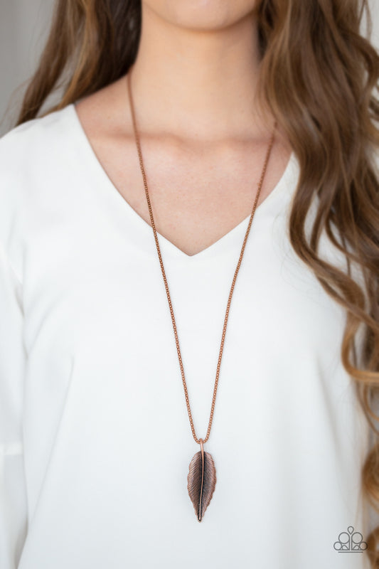 Feather Forager Copper-Necklace