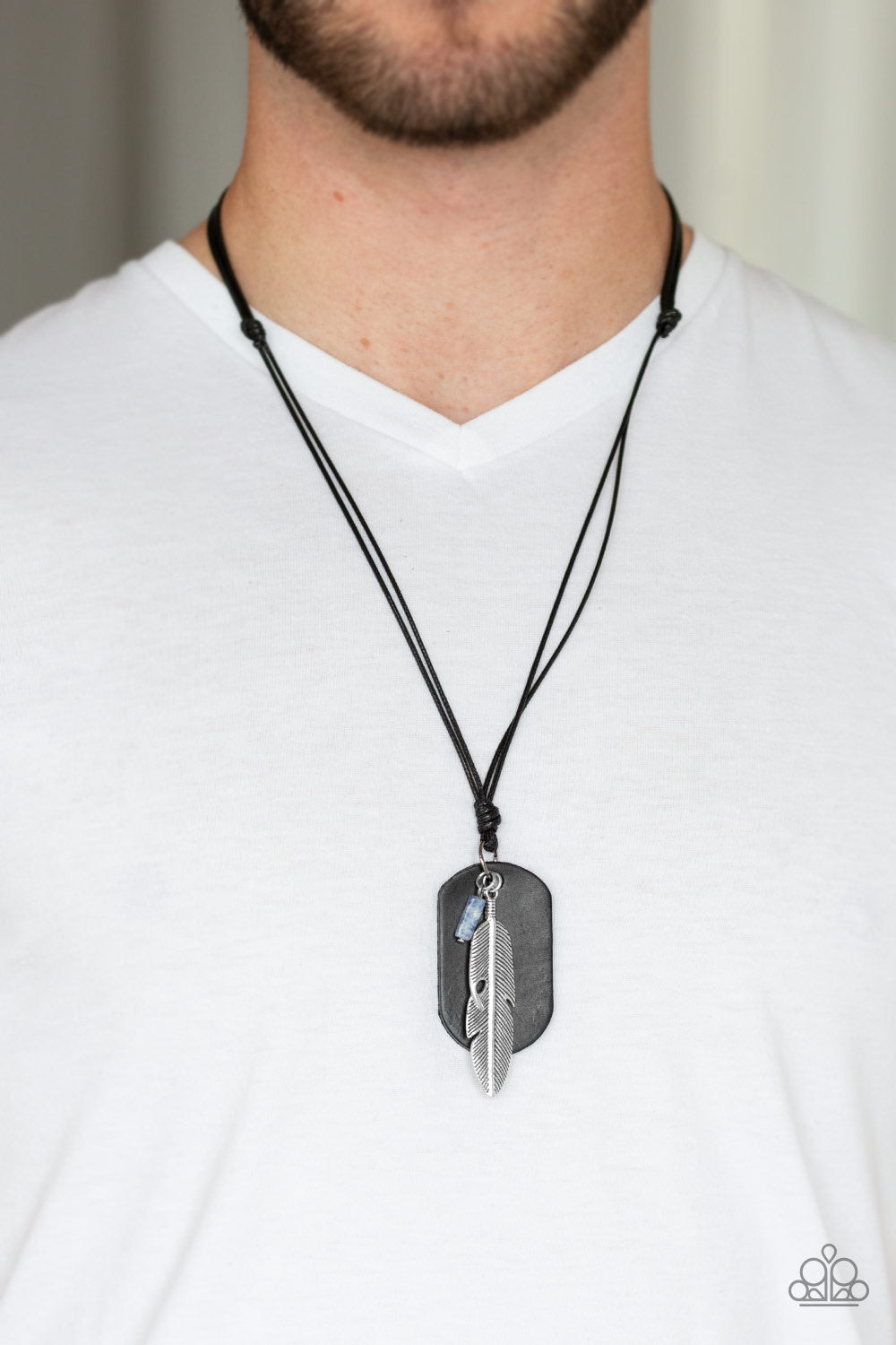 Flying Solo Black-Urban Necklace