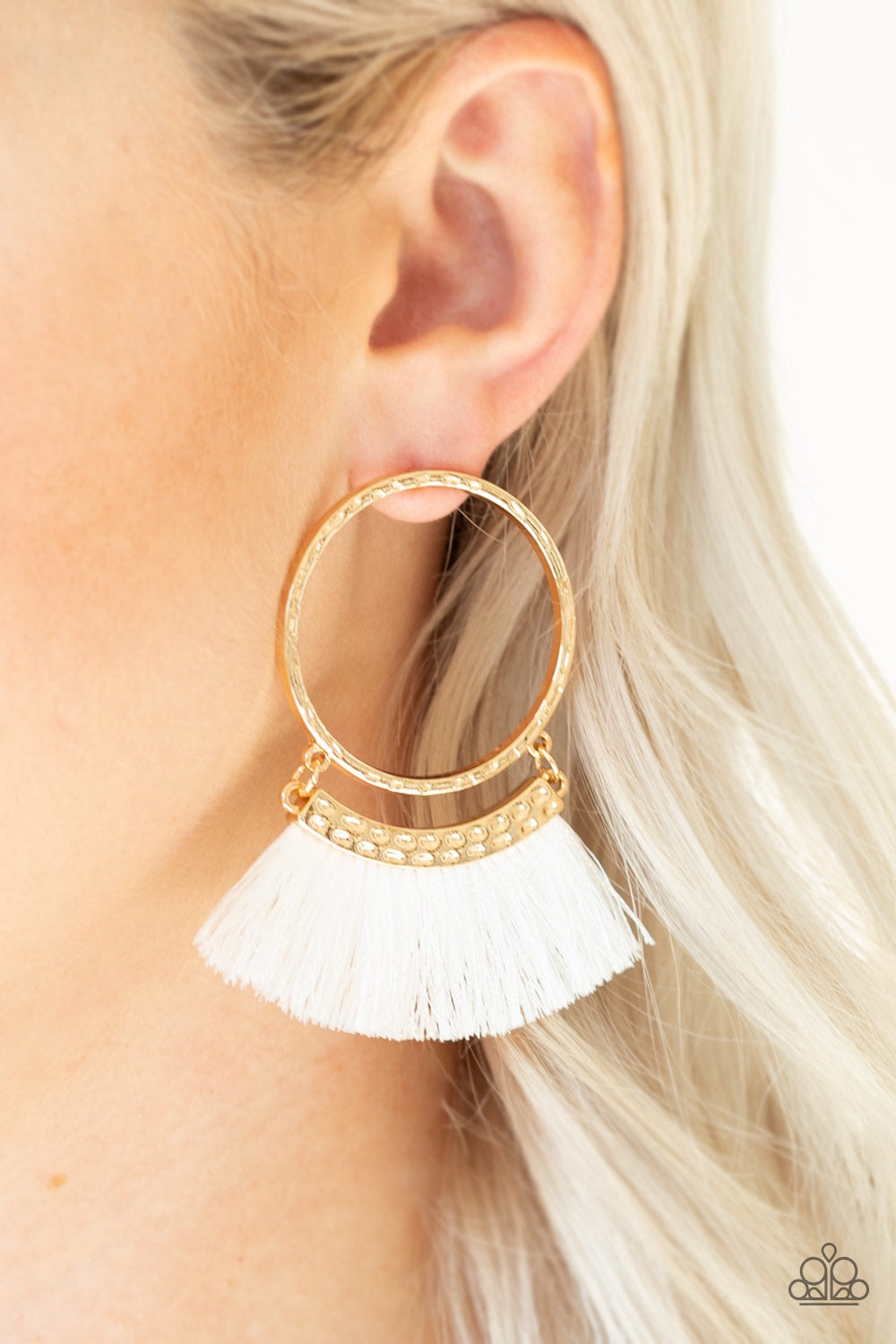 This Is Sparta! Gold Post-Earrings