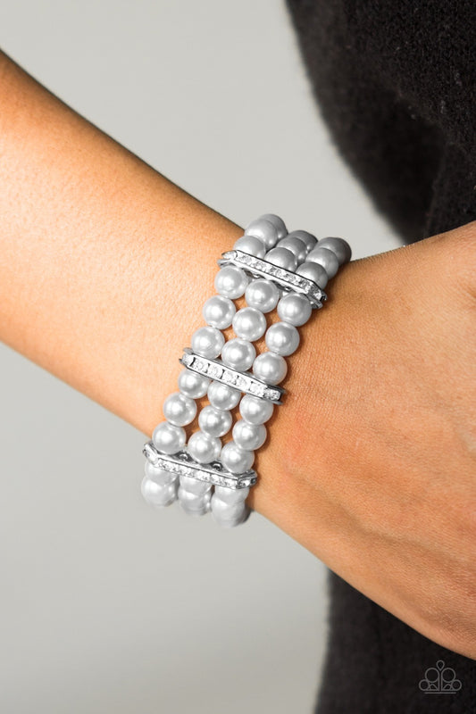 Put On Your GLAM Face Silver-Bracelet