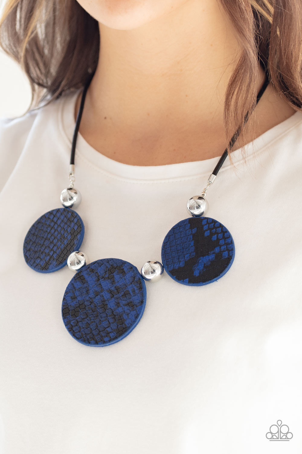 Viper Pit Blue-Necklace