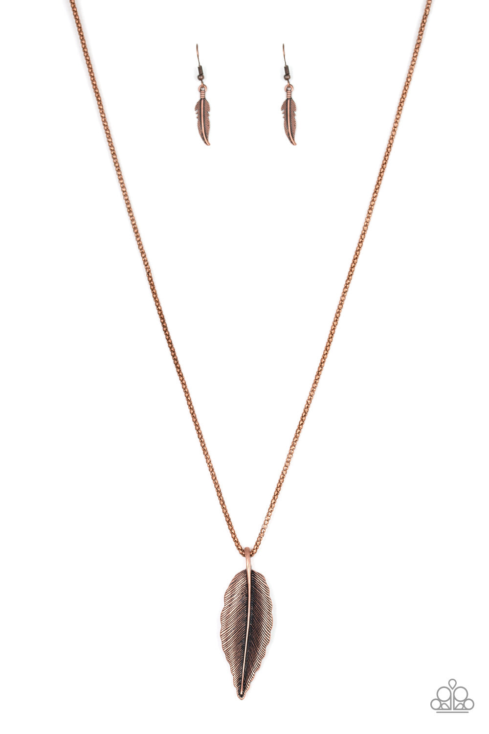 Feather Forager Copper-Necklace