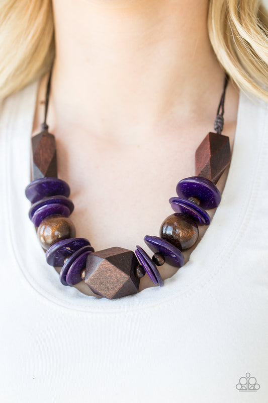 Pacific Paradise Purple-Necklace