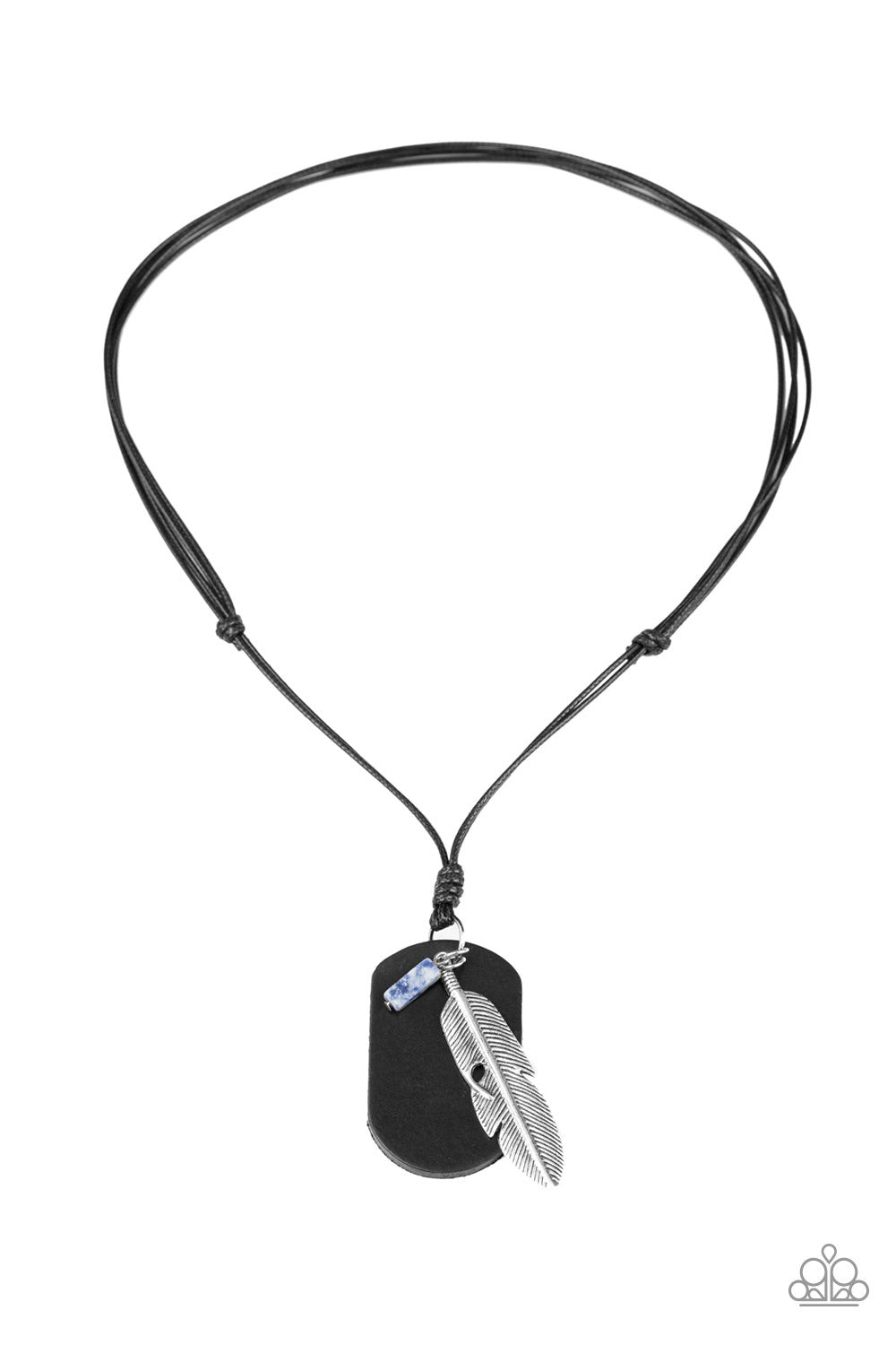 Flying Solo Black-Urban Necklace