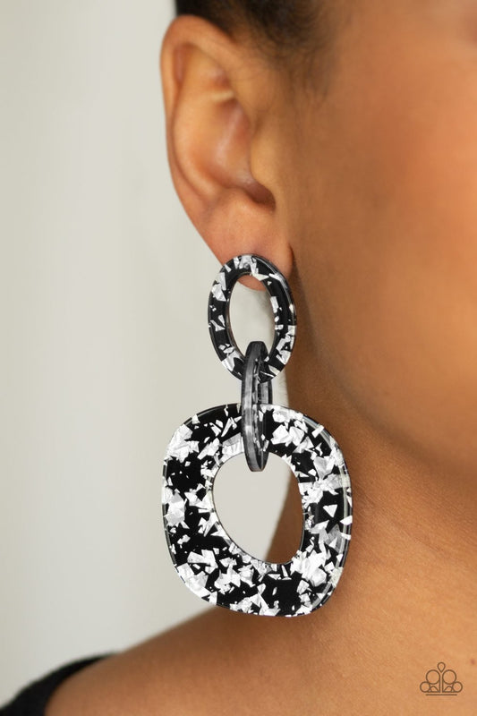 Confetti Congo Silver-Earrings