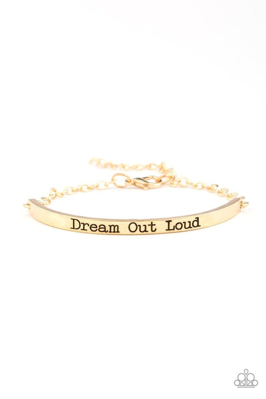 Dream Out Loud Gold-Bracelet