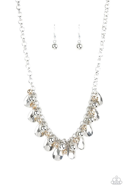 Stage Stunner Silver-Necklace