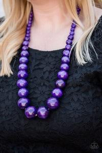 Effortlessly Everglades Purple-Necklace