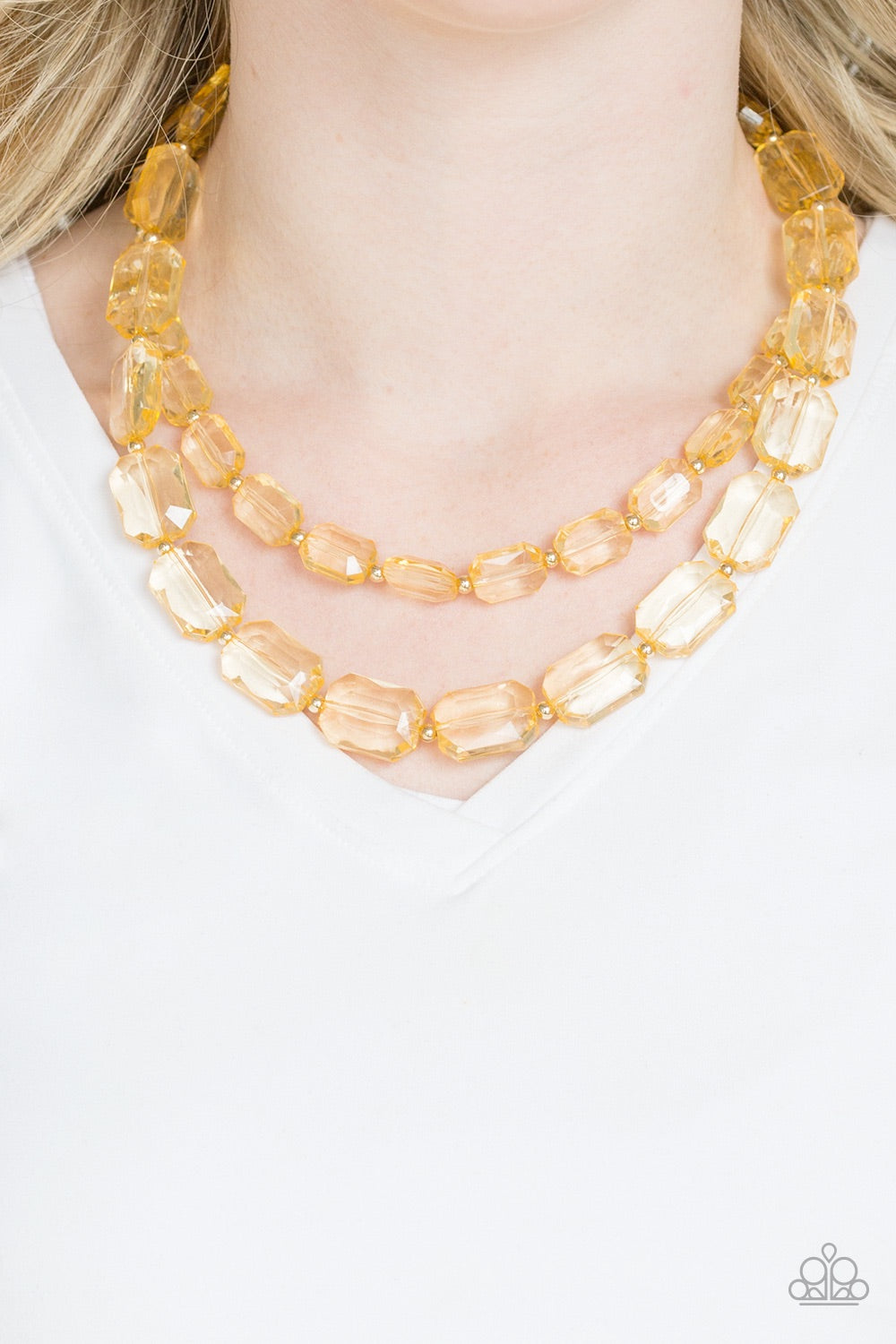 Ice Bank Gold-Necklace