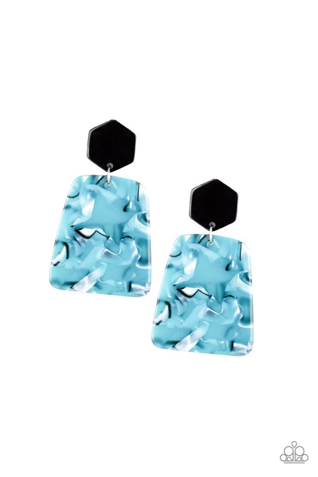 Majestic Mariner Blue-Earrings