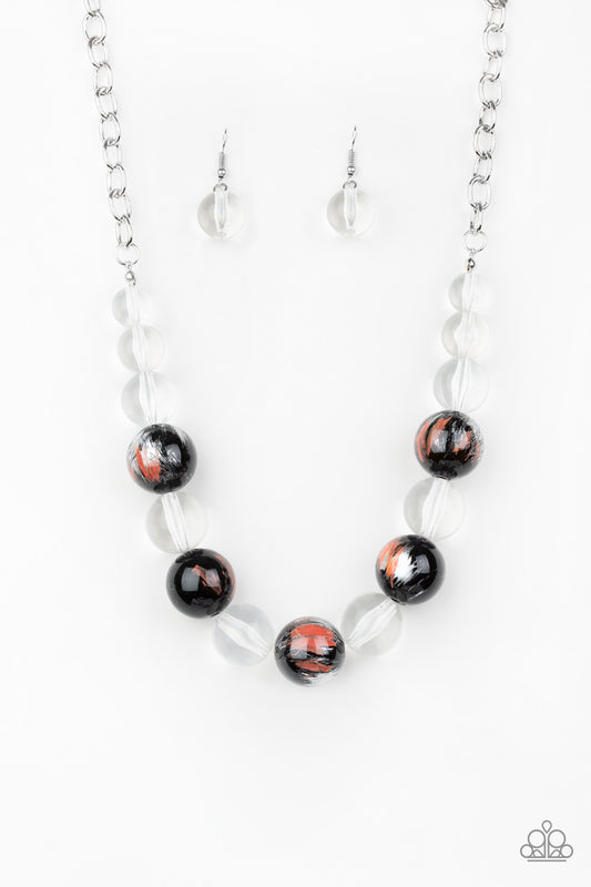 Torrid Tide Orange-Necklace