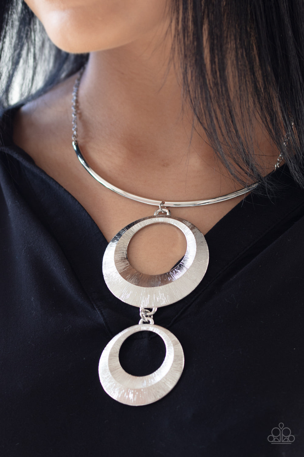 Egyptian Eclipse Silver-Necklace