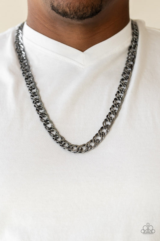 Undefeated Black-Urban Necklace
