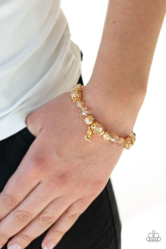 Right On The Romance Gold-Bracelet