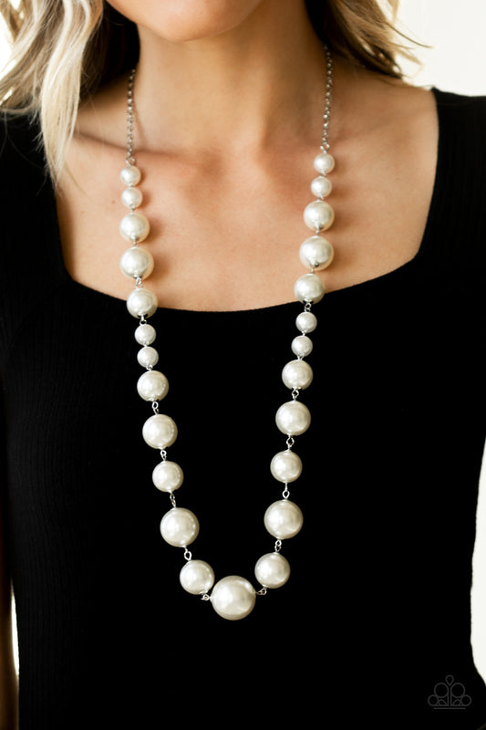 Pearl Prodigy White-Necklace
