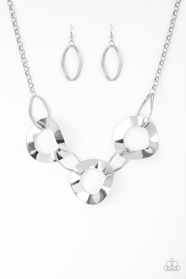 Modern Mechanics Silver-Necklace – The P'Dazzled Boutique