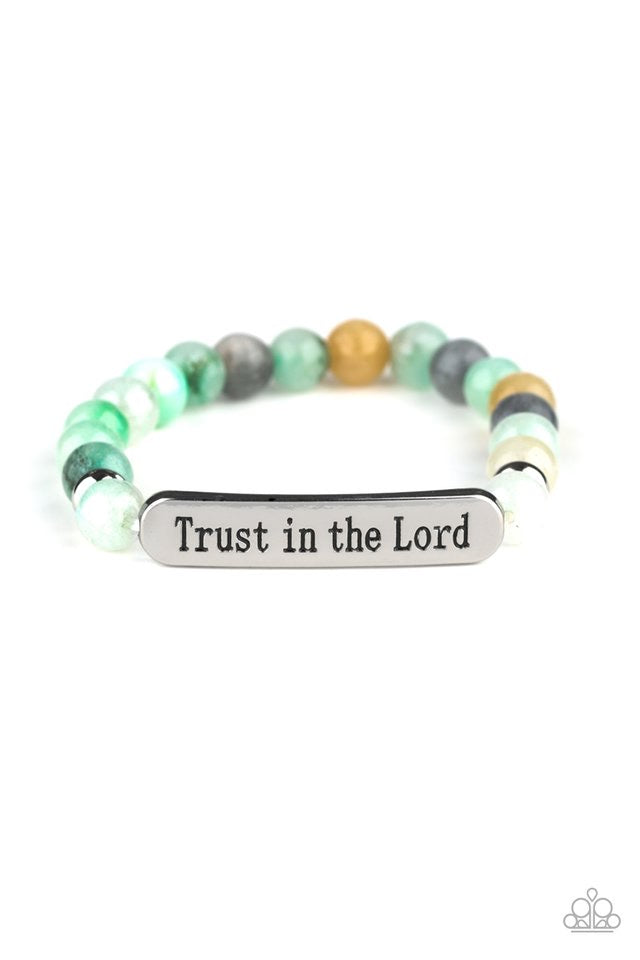 Trust Always Green-Bracelet