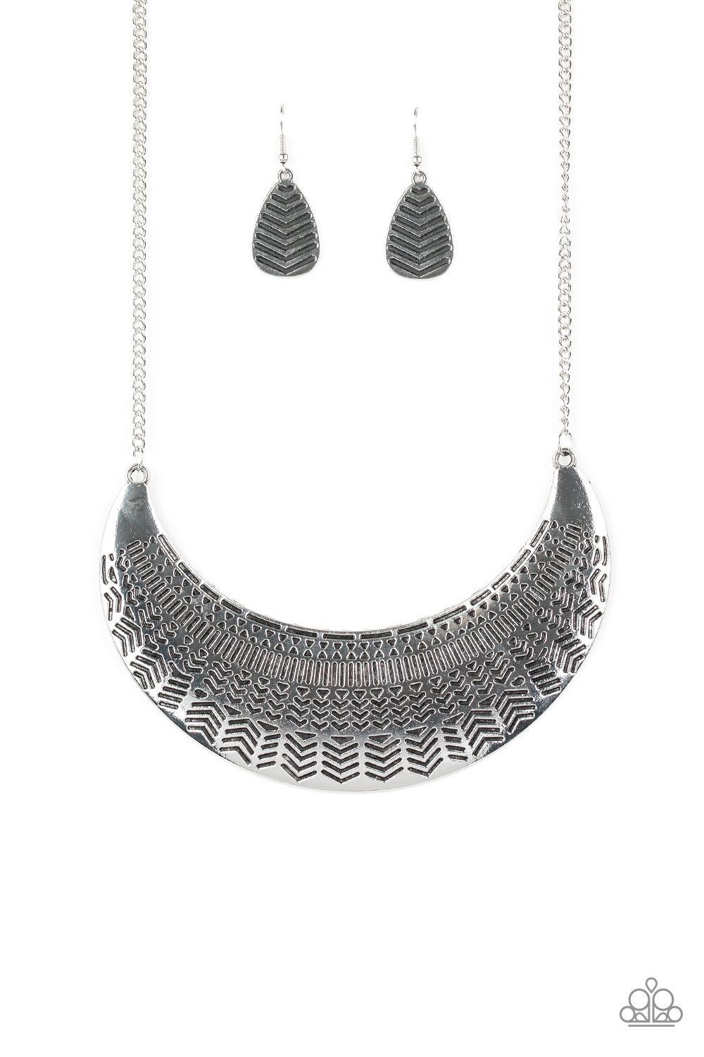 Large As Life Silver-Necklace
