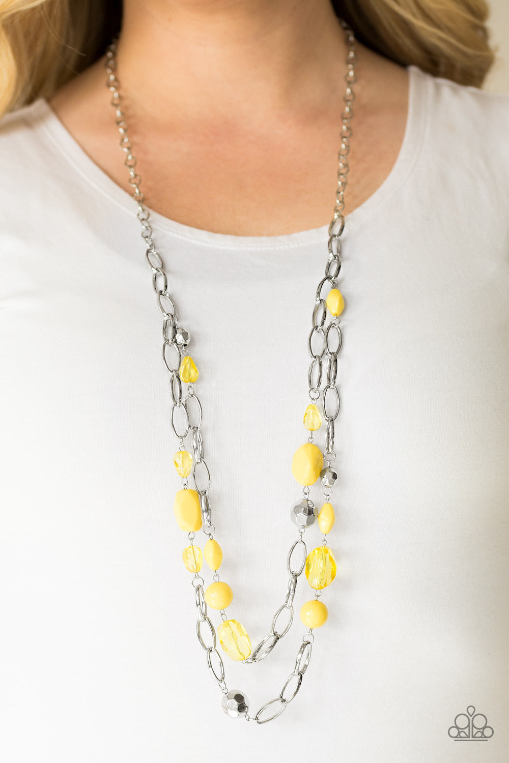 GLEAM Weaver Yellow-Necklace