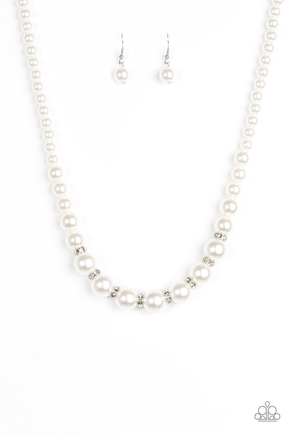 Showtime Shimmer Silver-Necklace