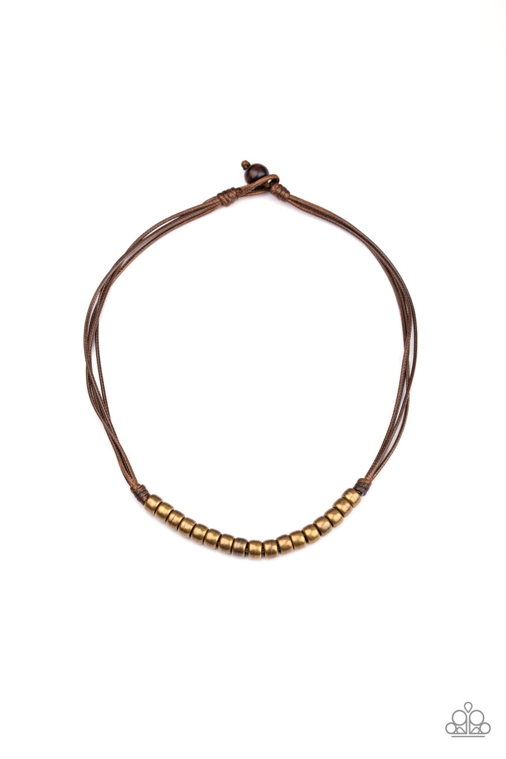 On The TREASURE Hunt Brown-Urban Necklace