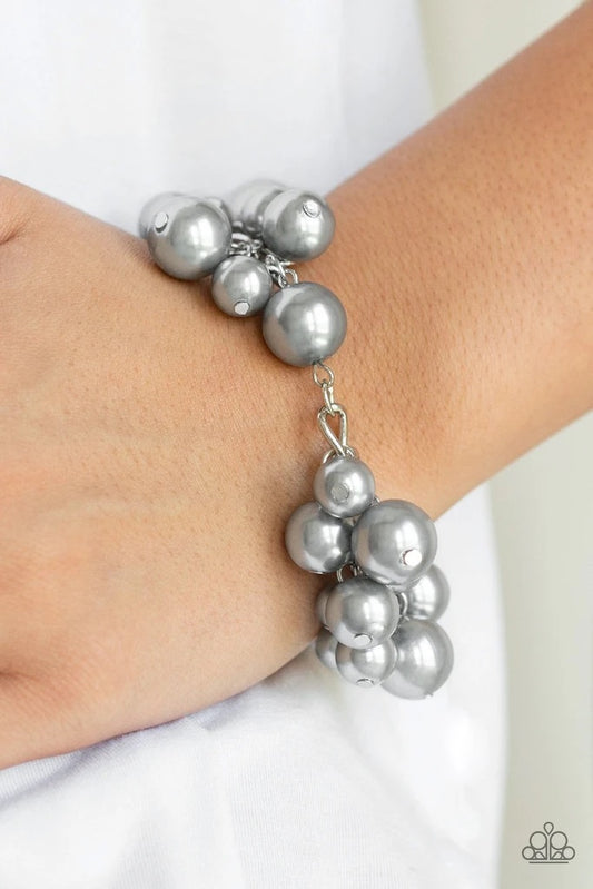 Girls In Pearls Silver-Bracelet